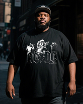 AC/DC Men's Plus Size Short Sleeve T-Shirt